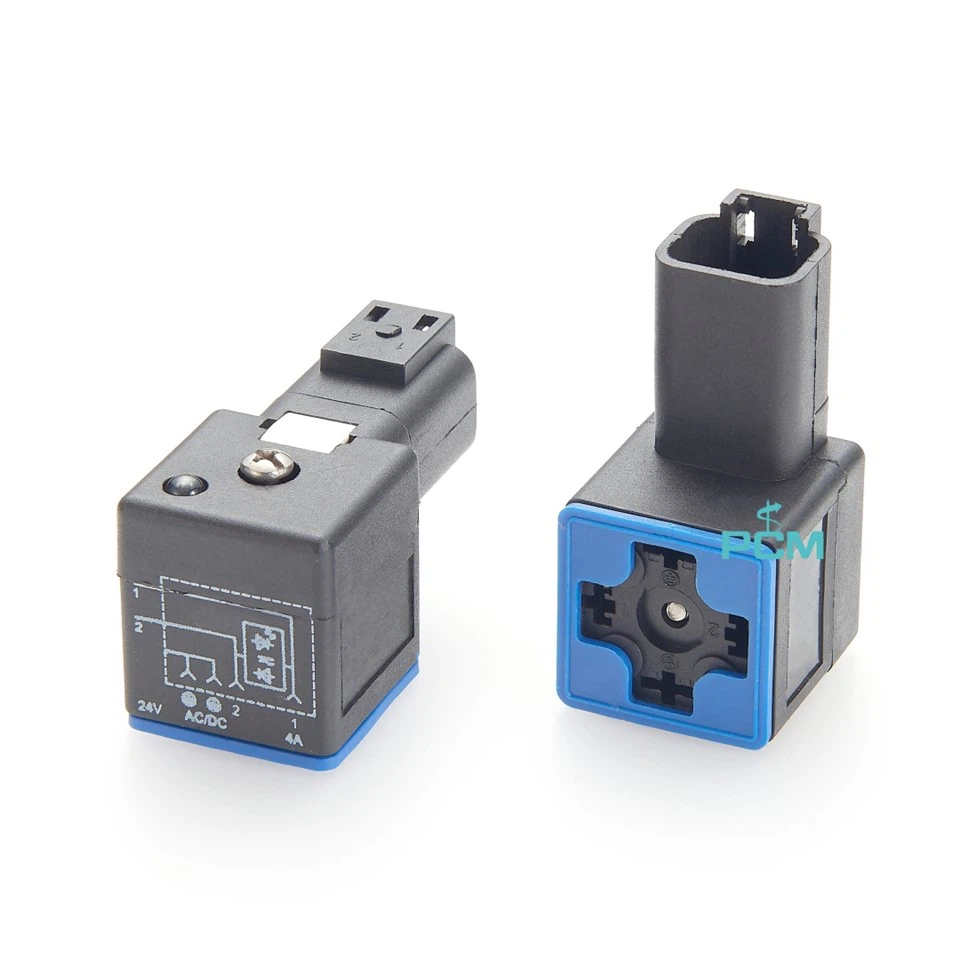 DIN 43650 Solenoid Valve To Deutsch DT04 2P Adapter