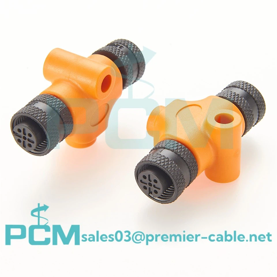 NMEA 2000 IP67 M12 Женски съединител