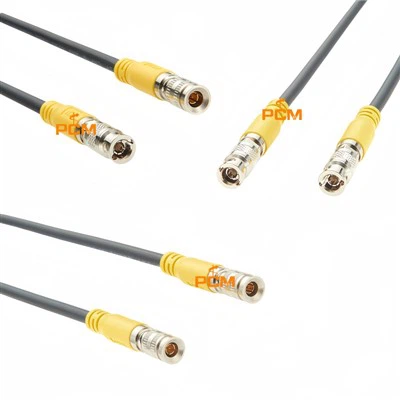 Coaxpress кабел Micro BNC DIN1.0/2.3 BNC конектор