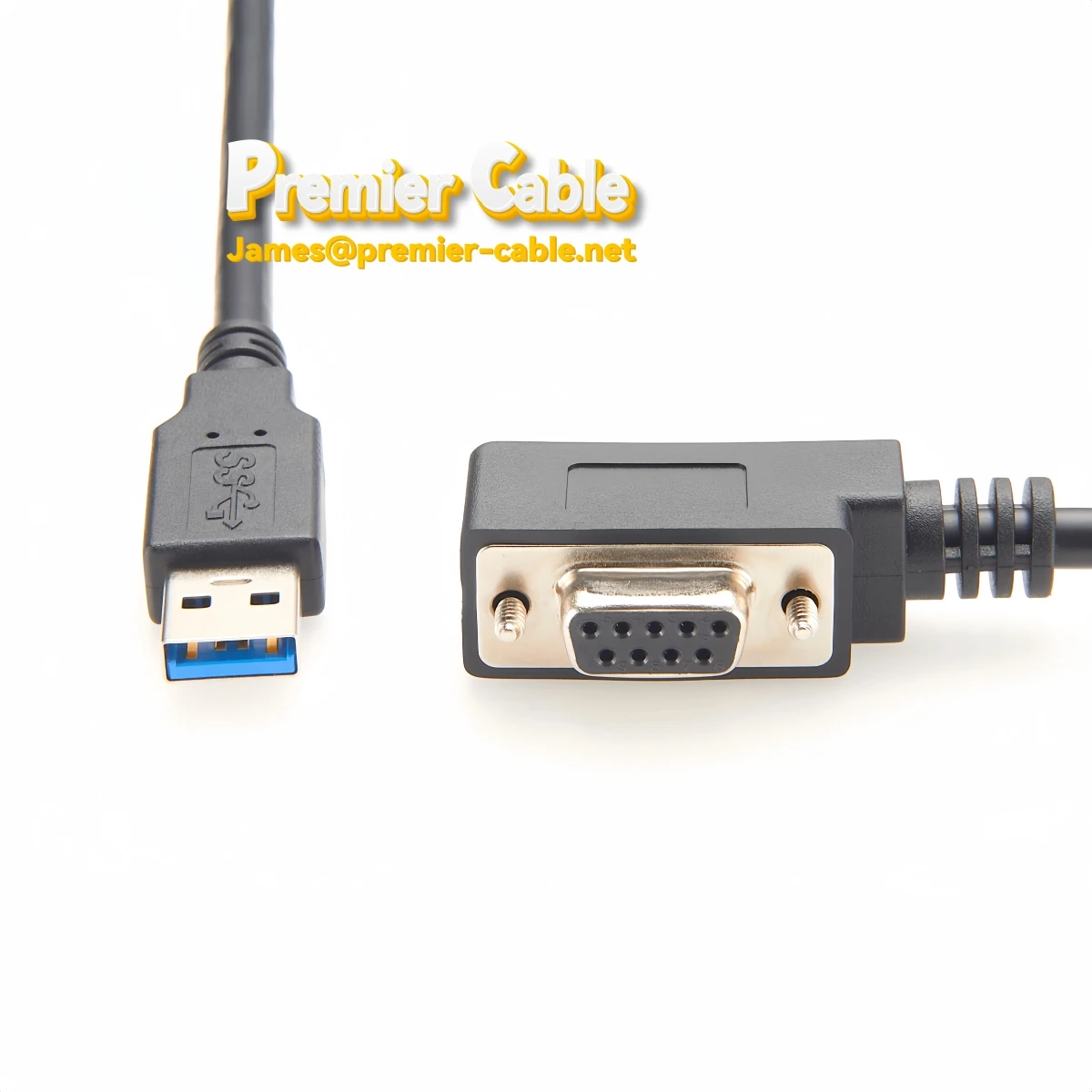 We are a manufacturer of Angled USB to RS232 Serial Cable DB9 Female Connector,Right angle USB to RS232 Female Serial Cable,Left angle USB to DB9 Female Serial Cable
