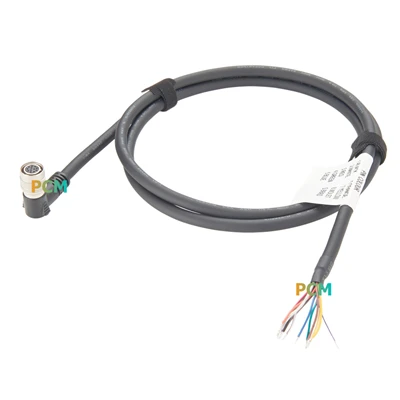 Hirose HR10A-10P-12S 12-пинов I/O кабел под прав ъгъл